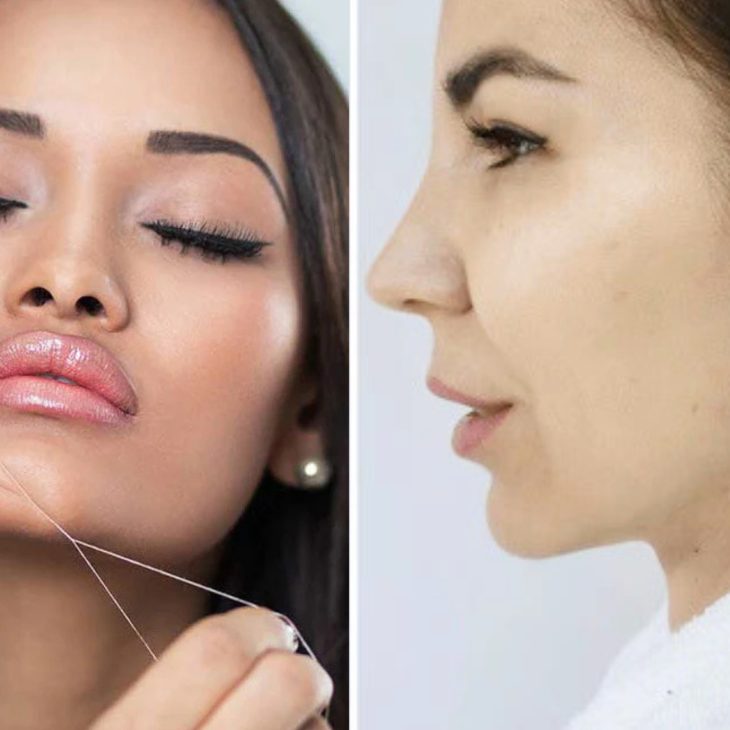 Jawline Threading at Home in Deoghar | Samadhan Service